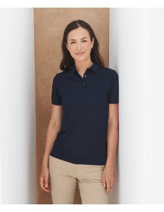 H-HB466-Polo en polyester recyclé femme 2